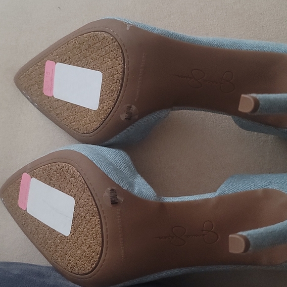 Jessica Simpon Light blue heels - Picture 4 of 4